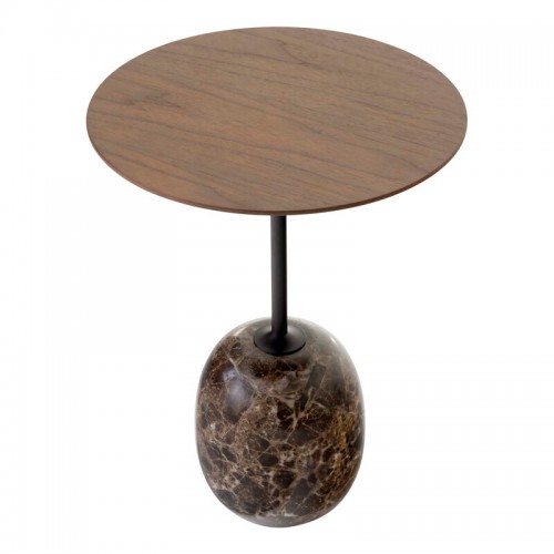 &TRADITION 앤트레디션 Lato LN8 coffee 테이블 walnut - Emperador marble TR86202096