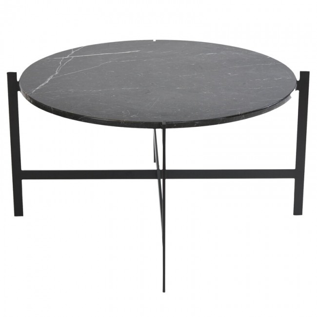 OX DENMARQ 옥스덴마크 Deck 테이블 80 cm 블랙 marble - OD-DECK-L-BL-BL