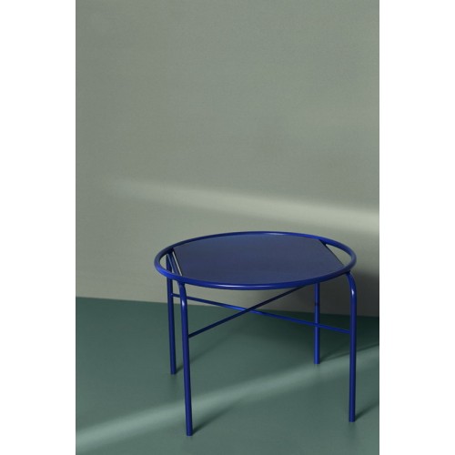 WARM NORDIC 웜 노르딕 Secant coffee 테이블 round 코발트 블루 WA2807005