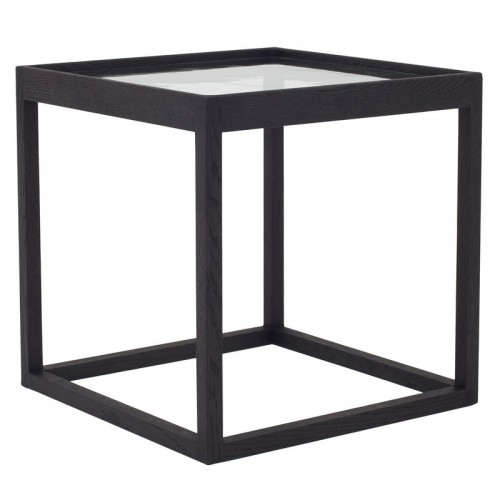 Klassik Studio Cube 테이블 블랙 - 스모크 글라스 KS96500301