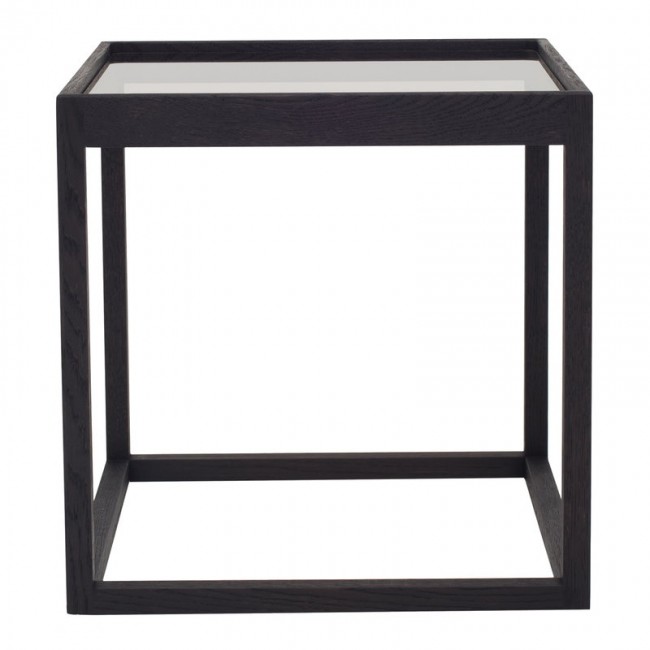 Klassik Studio Cube 테이블 블랙 - 스모크 글라스 KS96500301