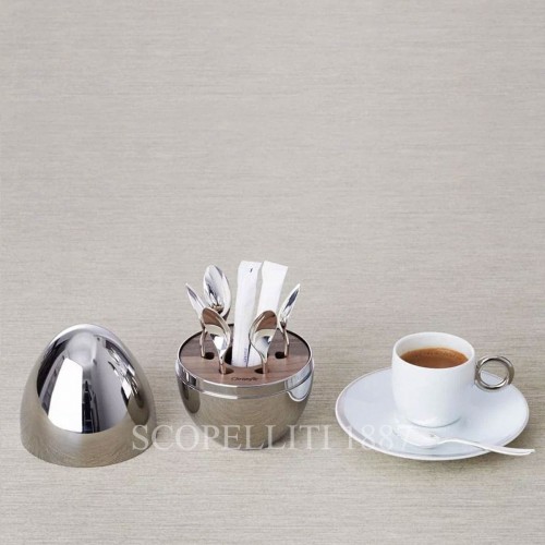 크리스토플레 Mood Coffee 실버 접시D Espresso 스푼 Christofle Mood Coffee Silver Plated Espresso Spoons 00646