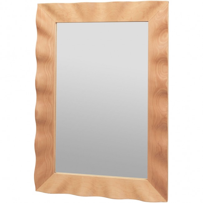 브로스테코펜하겐 Wavy 거울 70x100 cm 네츄럴 브라운 Broste Copenhagen Wavy Mirror 70x100 cm Natural Brown 07251