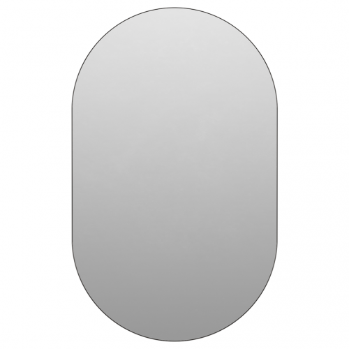 데코티크 Edge 거울 오발 블랙 80cm Decotique Edge Mirror Oval Black  80cm 07245