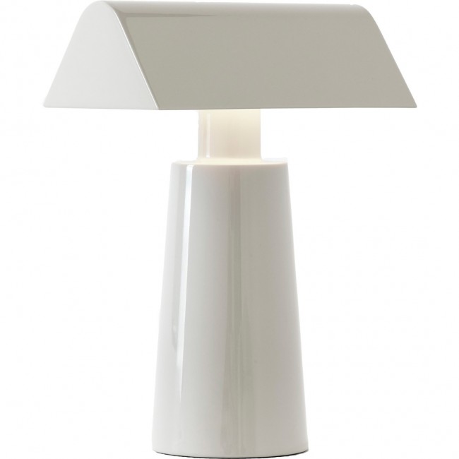 앤트레디션 Caret MF1 테이블조명/책상조명 포터블 실크 그레이 &Tradition Caret MF1 Table Lamp Portable  Silk Grey 07035