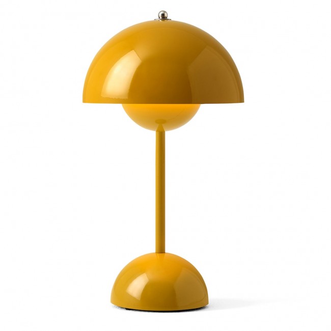 앤트레디션 플라워팟 Vp9 테이블조명/책상조명 포터블 머스타드 &Tradition Flowerpot Vp9 Table Lamp Portable   Mustard 07017