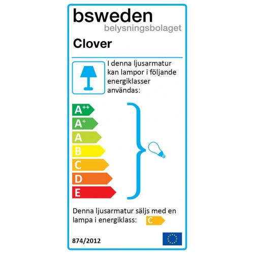 비스웨덴 Clover 천장등/실링 조명 12C 화이트 Bsweden Clover Ceiling Light 12C  White 06940