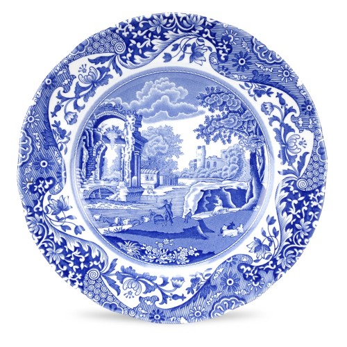 스포드 블루 Italian 접시 19 cm Spode Blue Italian Plate  19 cm 05632