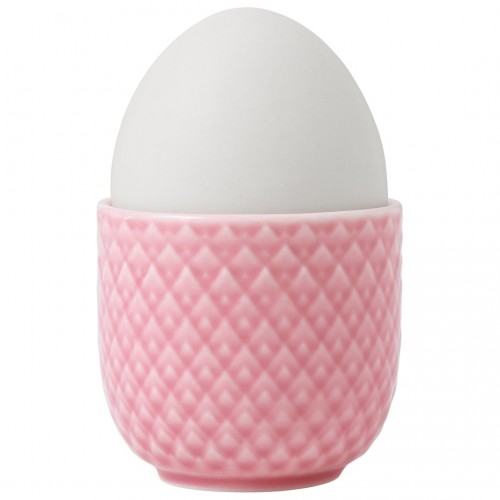 링비 포슬린 Rhombe Color 에그컵 핑크 Lyngby PORCELAIN Rhombe Color Egg Cup  Pink 05617