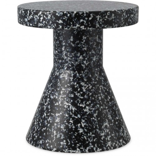 노만코펜하겐 Bit 스툴 / 사이드 테이블 Cone-shaped 블랙 And 화이트 Normann Copenhagen Bit Stool / Side Table  Cone-shaped  Black And White 05371