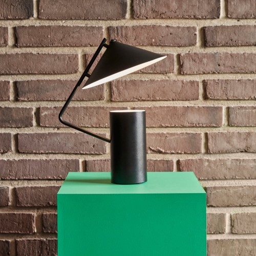 힙쉬 - Sculptural 메탈 테이블조명/책상조명 블랙 Huebsch Interior - Sculptural metal table lamp  black 11684