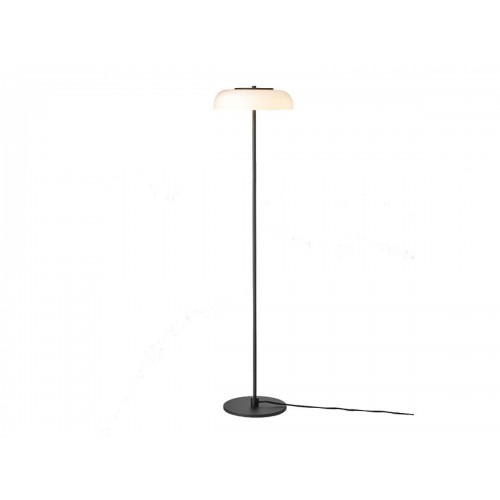 누라 Blossi 스탠드조명 플로어스탠드 블랙 - 오팔 in 화이트 / Nuura Blossi Floor Lamp Black - Opal in White 28018
