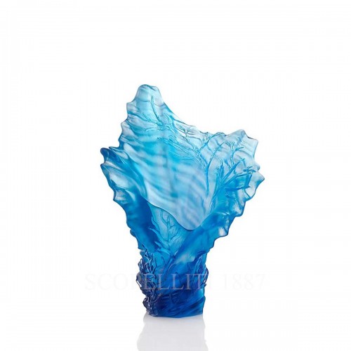 DAUM 크리스탈 화병 꽃병 Mer de Corail 미디움 NUMBE레드 에디션 Daum Crystal Vase Mer de Corail Medium Numbered Edition 02619