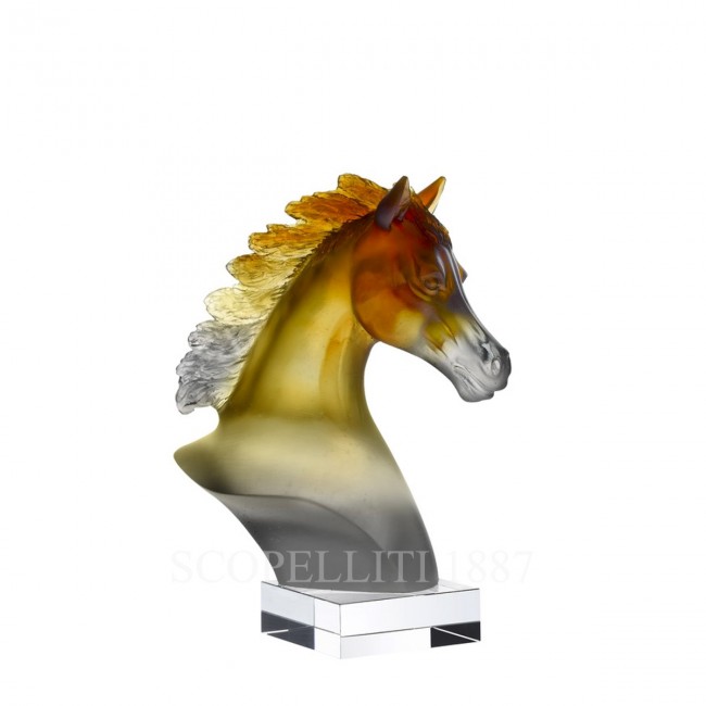 DAUM 아라비아핀란드N 홀스’S Head Grey Amber NUMBE레드 에디션 Daum Arabian Horse’s Head Grey Amber Numbered Edition 02602