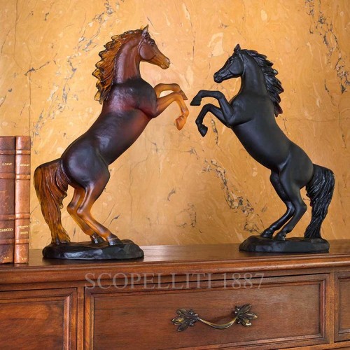 DAUM 홀스 Figurine Appaloosa 블랙 리미티드 에디션 Daum Horse Figurine Appaloosa Black Limited Edition 02592
