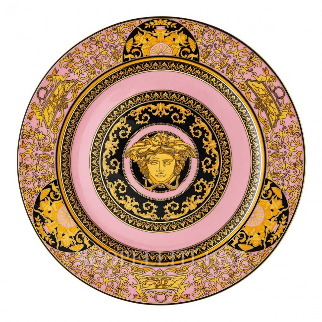 베르사체 Service 접시 30 cm 메두사 Colours 로즈 Versace Service Plate 30 cm Medusa Colours Rose 02450
