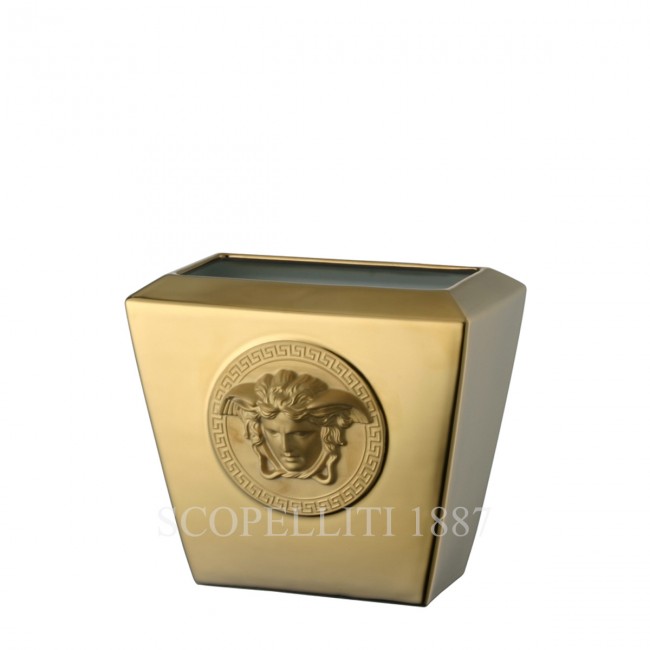 베르사체 화병 꽃병 18 cm 메두사 골드 Versace Vase 18 cm Medusa Gold 02321