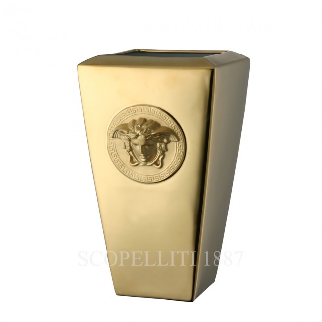 베르사체 화병 꽃병 32 cm 메두사 골드 Versace Vase 32 cm Medusa Gold 02319