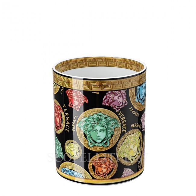 베르사체 NEW 화병 꽃병 18 cm 메두사 Amplified Multicolour Versace NEW Vase 18 cm Medusa Amplified Multicolour 02316