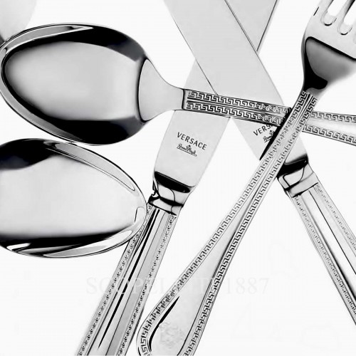 베르사체 테이블 Spoon Greca 커트러리 Versace Table Spoon Greca Cutlery 02223