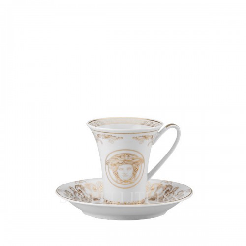 베르사체 6 에스프레소 컵S and 소서 Gift Set 메두사 Gala Versace 6 Espresso Cups and Saucers Gift Set Medusa Gala 02143