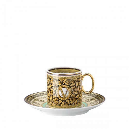 베르사체 6 에스프레소 컵S and 소서 Gift Set Barocco Mosaic Versace 6 Espresso Cups and Saucers Gift Set Barocco Mosaic 02129
