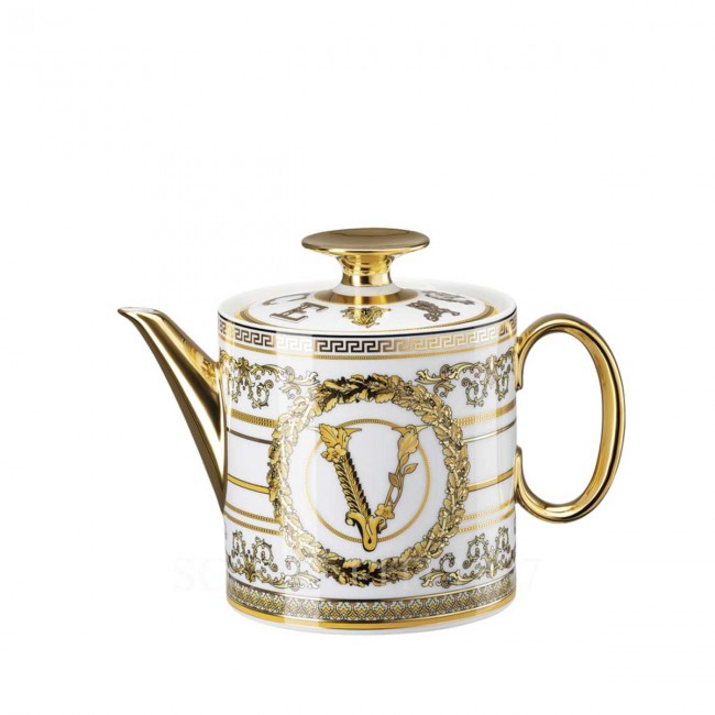 베르사체 Tea Pot Virtus Gala 화이트 Versace Tea Pot Virtus Gala White 02091