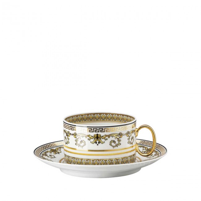 베르사체 티 컵앤소서 Virtus Gala 화이트 Versace Tea Cup and Saucer Virtus Gala White 02043