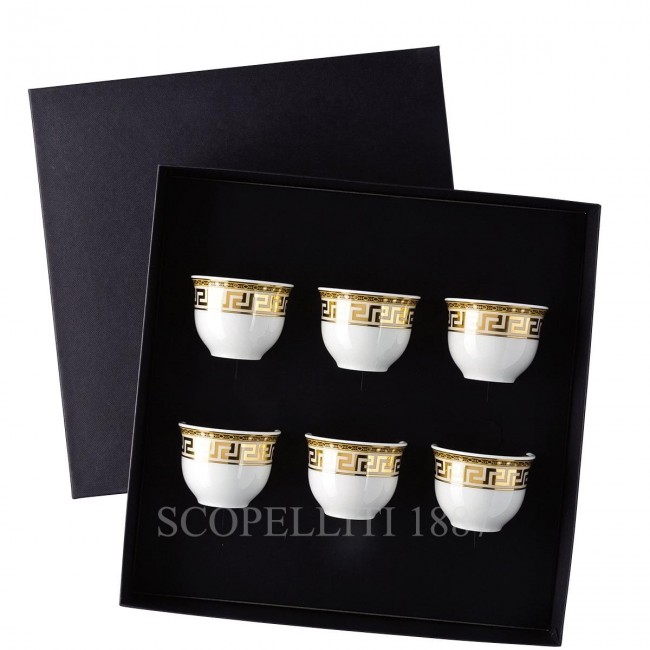 베르사체 Set of 6 머그 small Prestige Gala Versace Set of 6 Mugs small Prestige Gala 01998
