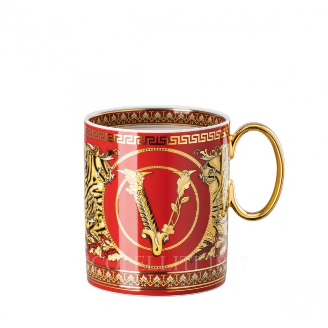베르사체 Christmas 머그 Virtus Versace Christmas Mug Virtus 01978