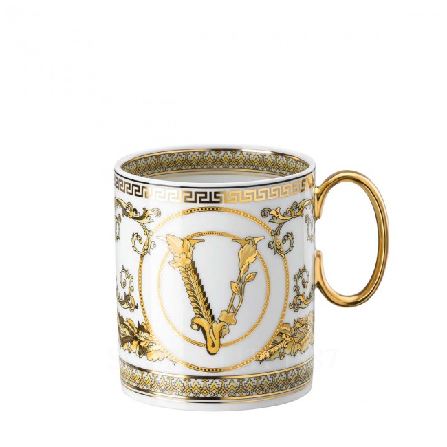 베르사체 머그 Virtus Gala 화이트 Versace Mug Virtus Gala White 01976