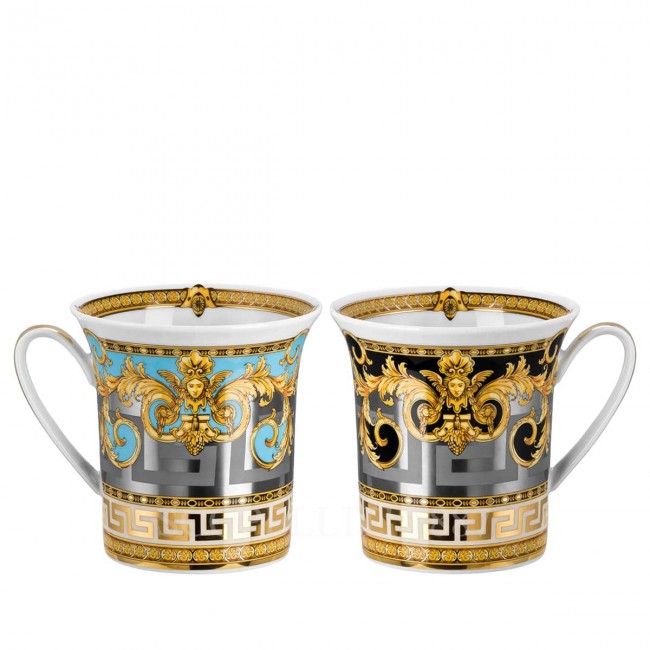 베르사체 2 머그 Prestige Gala Gift Set Versace 2 Mugs Prestige Gala Gift Set 01969