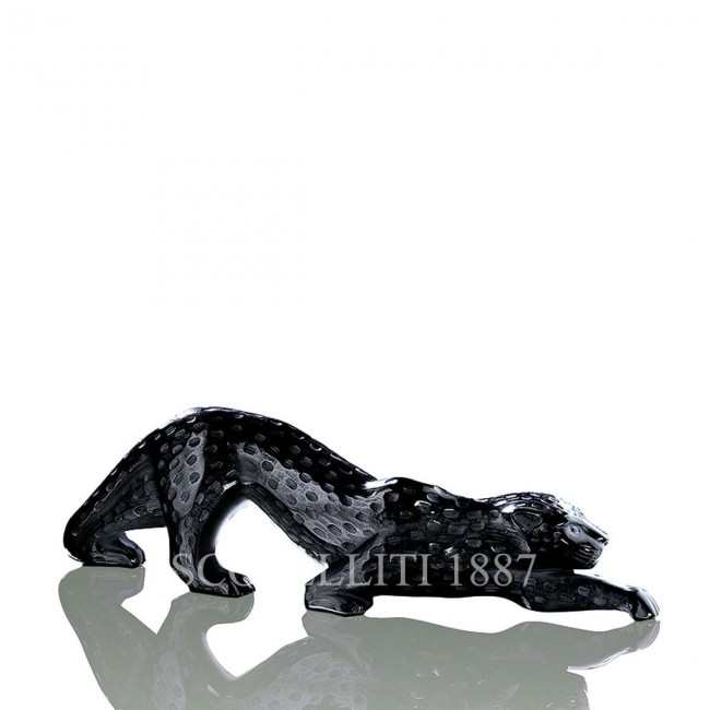 LALIQUE Zeila Panther 라지 스컬쳐 블랙 Lalique Zeila Panther Large Sculpture Black 01820