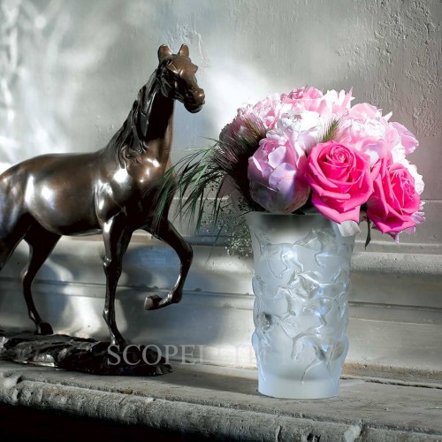 LALIQUE Mustang 화병 꽃병 clear Lalique Mustang Vase clear 01808
