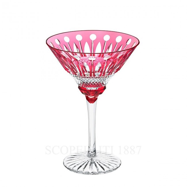 SAINT LOUIS 칵테일잔 Tommy Red Saint Louis Cocktail Glass Tommy Red 01755