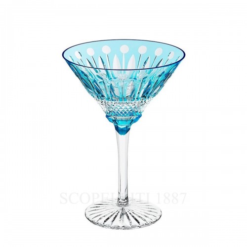 SAINT LOUIS 칵테일잔 Tommy 라이트 블루 Saint Louis Cocktail Glass Tommy Light Blue 01753