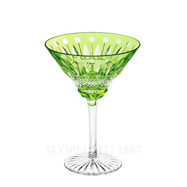 SAINT LOUIS 칵테일잔 Tommy Light 그린 Saint Louis Cocktail Glass Tommy Light Green 01752