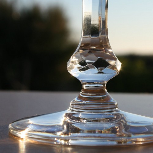 SAINT LOUIS Cleo 샴페인 크리스탈 글라스 Saint Louis Cleo Champagne Crystal Glass 01719