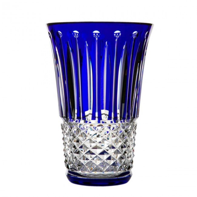 SAINT LOUIS Tommyssimo 블루 크리스탈 화병 꽃병 Saint Louis Saint Louis Tommyssimo Blue Crystal Vase 01672