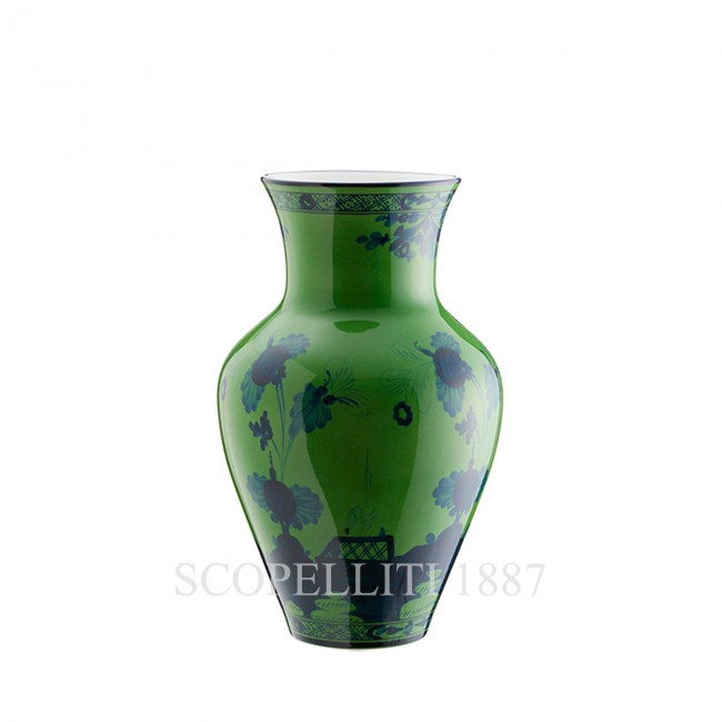 GINORI 1735 Small Ming 화병 꽃병 오리엔트E Italiano Malachite Ginori 1735 Small Ming Vase Oriente Italiano Malachite 01475