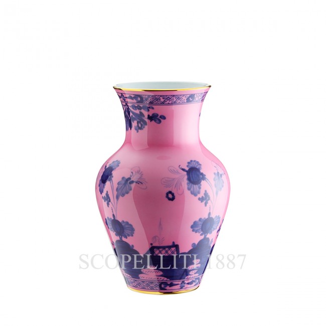 GINORI 1735 Small Ming 화병 꽃병 오리엔트E Italiano Azalea Ginori 1735 Small Ming Vase Oriente Italiano Azalea 01465