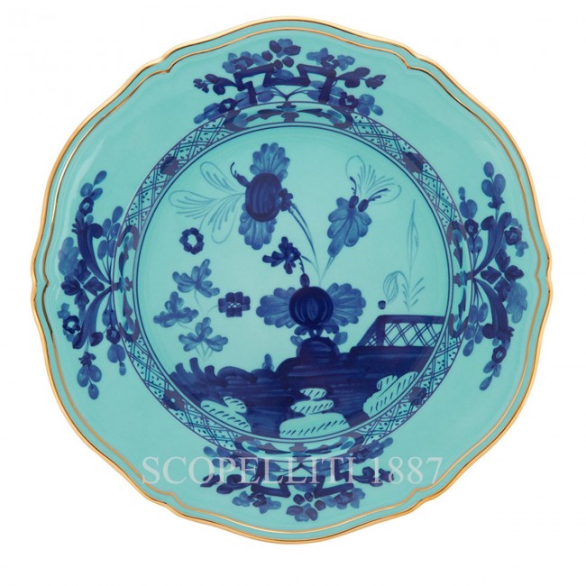 GINORI 1735 Round Flat 플래터 오리엔트E Italiano Iris Ginori 1735 Round Flat Platter Oriente Italiano Iris 01243