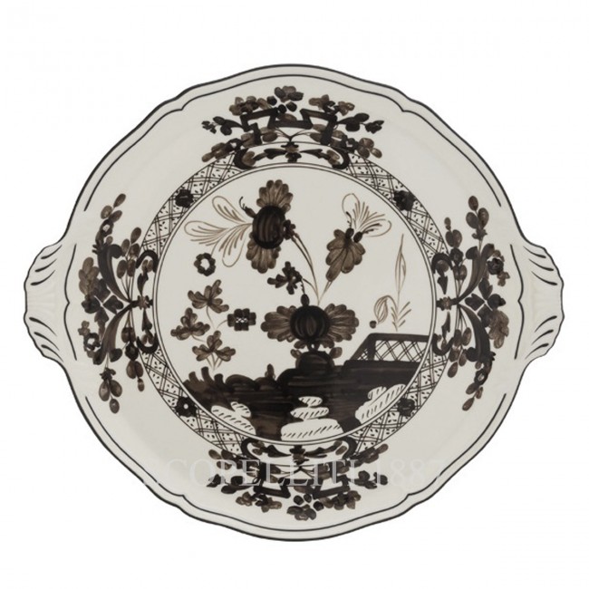 GINORI 1735 Round 케이크 접시 오리엔트E Italiano Albus Ginori 1735 Round Cake Plate Oriente Italiano Albus 01193