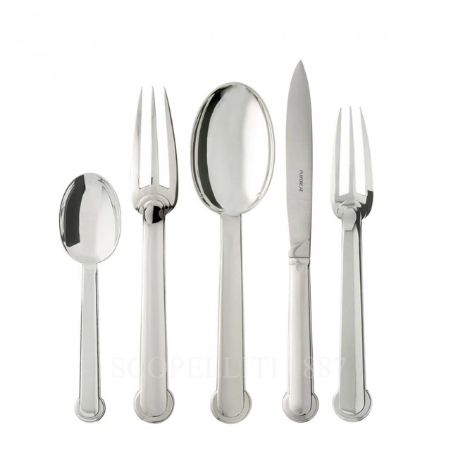 PUIFORCAT Annecy 5 피스 P레이스 Setting Sterling 실버 Puiforcat Annecy 5 Piece Place Setting Sterling Silver 00887