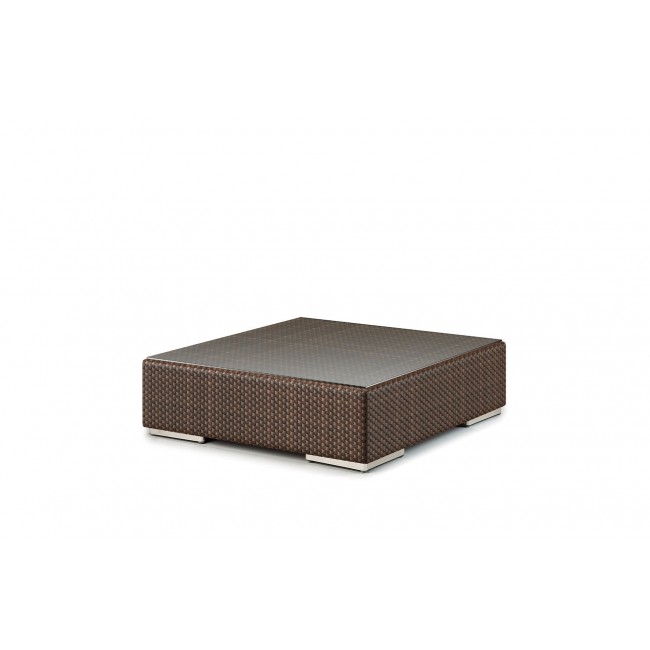 DEDON LOUNGE 커피 테이블 WITH 글라스 TOP DEDON LOUNGE COFFEE TABLE WITH GLASS TOP 48453