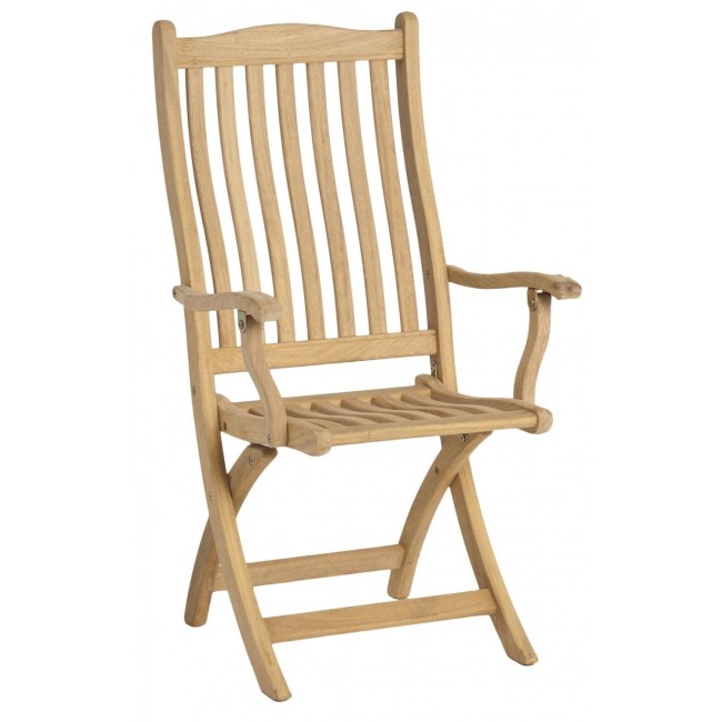 ALEXANDER ROSE ROBLE 폴딩 체어 위드 하이 백레스트 ALEXANDER ROSE ROBLE FOLDING CHAIR WITH HIGH BACKREST 43996
