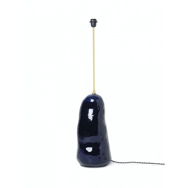 DESIGN OUTLET 펌리빙 - HEBE LAMP BASE - 라지 - 다크 블루 DESIGN OUTLET FERM LIVING - HEBE LAMP BASE - LARGE - DARK BLUE 12424