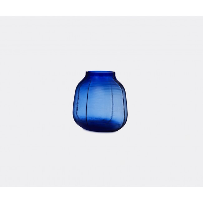 노만코펜하겐 Step 화병 꽃병 블루 미디움 Normann Copenhagen Step vase  blue  medium 01114