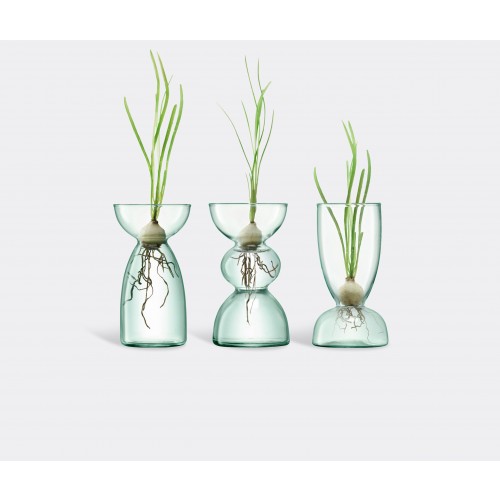 엘에스에이 인터네셔널 캐노피 트리오 화병 꽃병 3세트 구성 LSA International Canopy Trio vase  set of three 01053