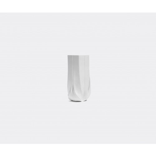 자하 하디드 디자인 Braid 화병 꽃병 wide 화이트 Zaha Hadid Design Braid vase  wide  white 01000